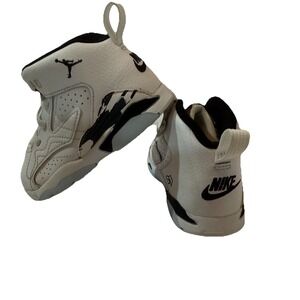 Nike Air Jordan 12 Retro Toddler Sneakers White/Black, Size 7C